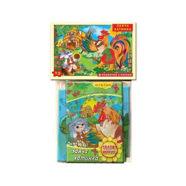 

Пазл Vladi Toys Заячий домик 12 элементов