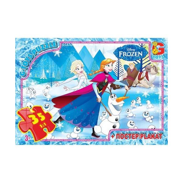

Пазл G-toys Холодное сердце 35 эл FR015