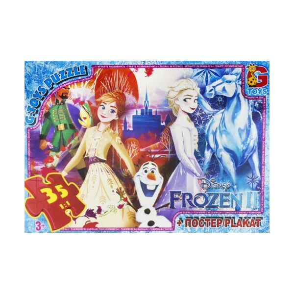 

Пазл G-toys из серии Холодное сердце 35 эл FR026