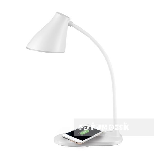 

Лампа настольная светодиодная с функцией беспроводной зарядки Fundesk LC6 White