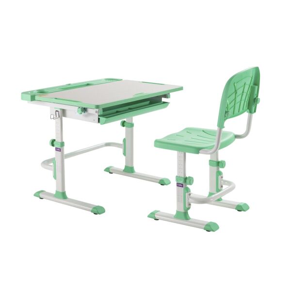 

Комплект парта + стул трансформеры Cubby DISA GREEN