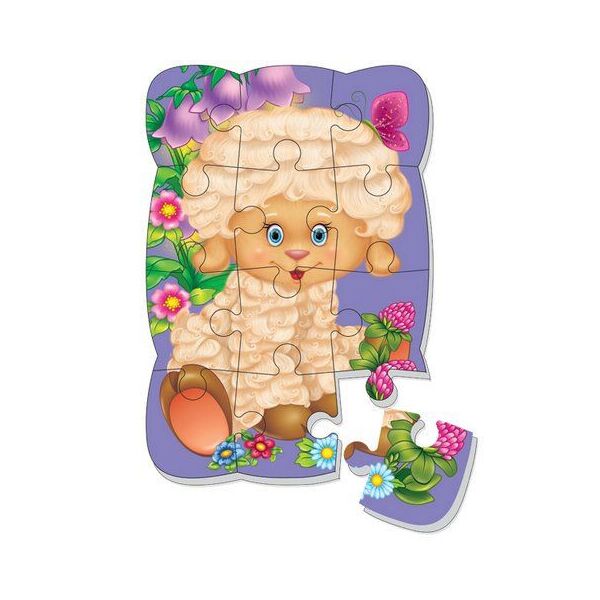 

Пазл магнитный Vladi Toys Овечка
