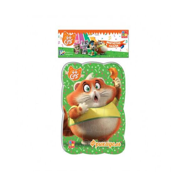 

Пазл магнитный Vladi Toys 44 Коты Фрикадель