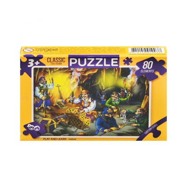 

Пазл Danko Toys Пираты 80 эл