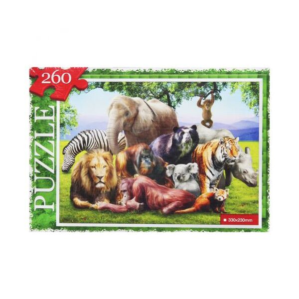 

Пазл Danko Toys В мире животных 260 элементов С260-13-07