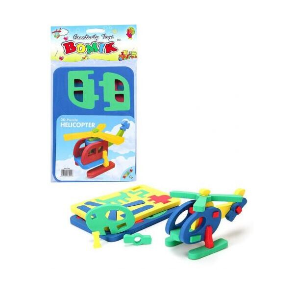 

Пазл Бомик Мягкий 3D пазл Вертолет 354