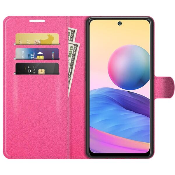 

Чехол Fiji Luxury для Poco M3 Pro книжка розовый