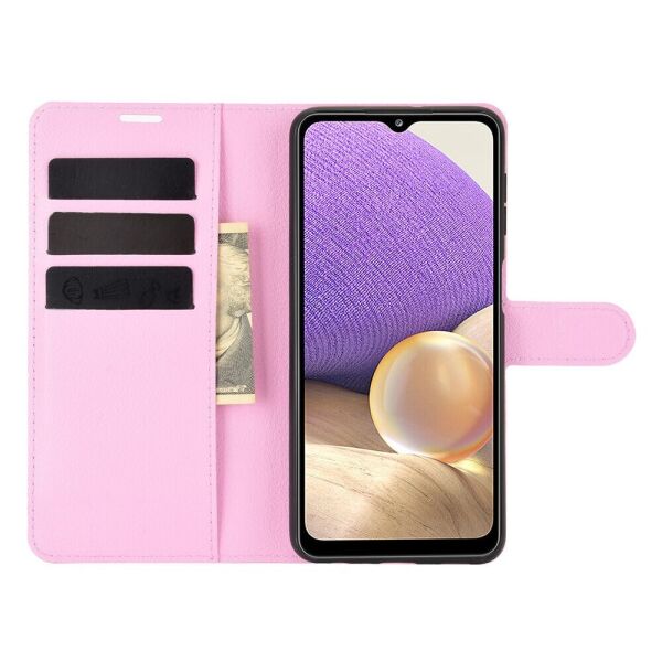 

Чехол Fiji Luxury для Samsung Galaxy A32 (A325) книжка светло-розовый