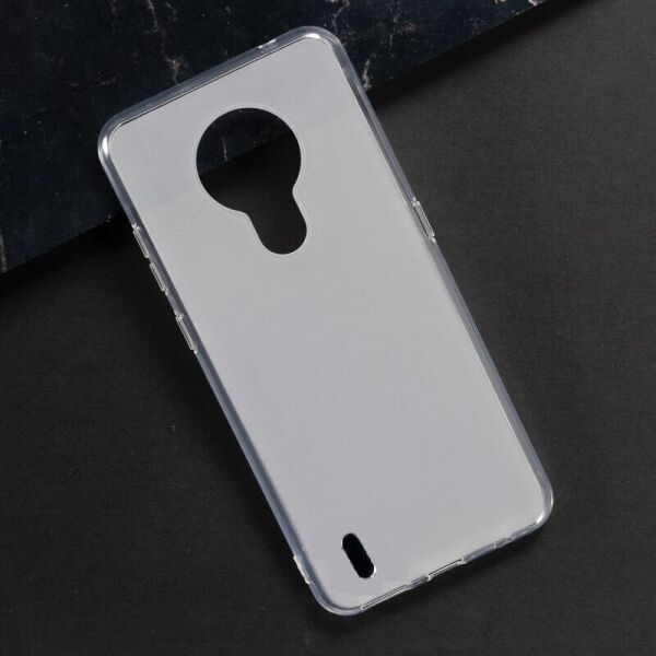 

Чехол Fiji Line для Nokia 1.4 силикон бампер прозрачный белый