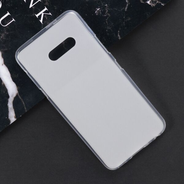 

Чехол Fiji Line для LG V50S ThinQ силикон бампер прозрачный белый