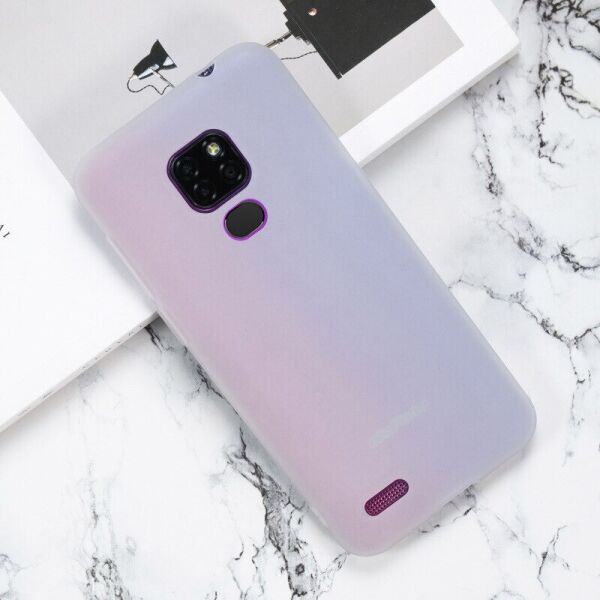 

Чехол Fiji Line для Ulefone Note 7P силикон бампер прозрачный белый