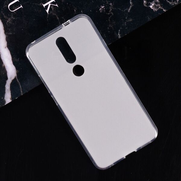 

Чехол Fiji Line для Nokia 2.4 силикон бампер прозрачный белый