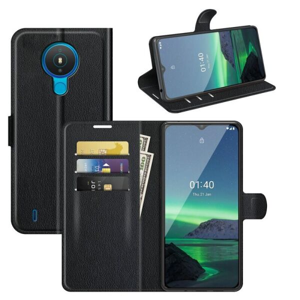 

Чехол Fiji Luxury для Nokia G10 книжка черный