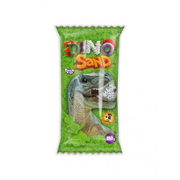 

Набор для творчества "Кинетический песок "Dino Sand" DS-01, 150 грамм (Зеленый)