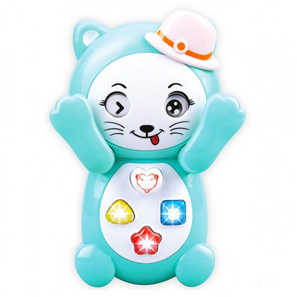 

Детский интерактивный телефон ''Ау котик'' 7828 PLAY SMART на рус. языке (Turquoise)