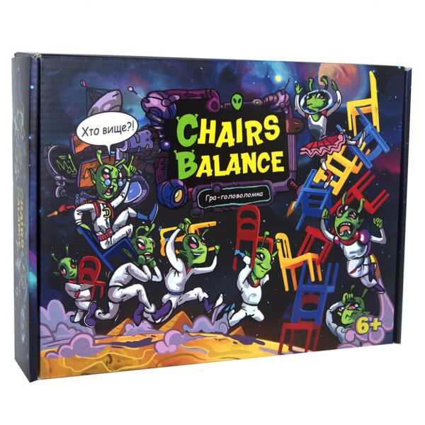 

Настольная игра "Chairs Balance" 30408 (укр.)