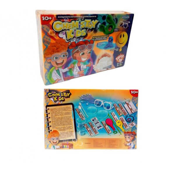 

Детский набор для проведения опытов "CHEMISTRY KIDS" CHK-01 (Оранжевый)
