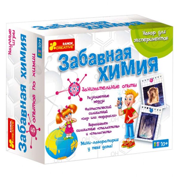 

Детский набор для экспериментов "Забавная химия" 12115009 от 10ти лет