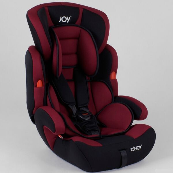 

Детское автокресло JOY NB-8555, от 9 до 36 кг, с бустером, черно-бордовый