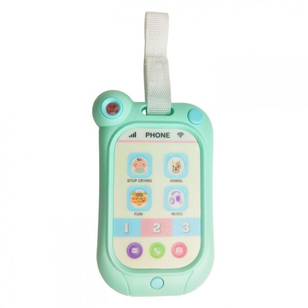 

Игрушка мобильный телефон G-A081 интерактивный (Turquoise)