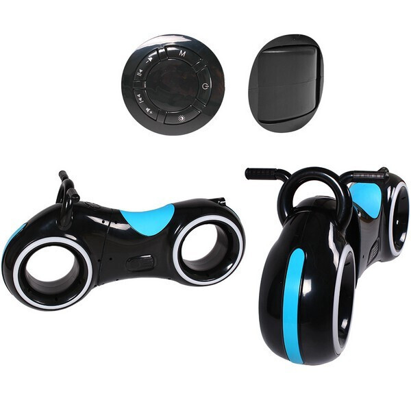 

Беговел детский GS-0020 Bluetooth, LED-подсветка Черно-синий