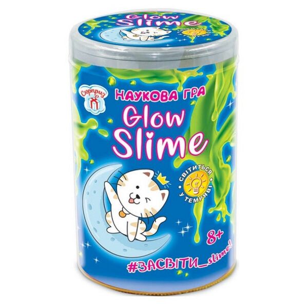 

Детская Научная игра Glow SLIME Ранок 12132046