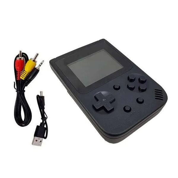 

Игровая консоль-приставка портативная JP-03, 500 игр (Чёрный)
