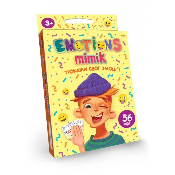 

Карточная игра "Emotions Mimik" укр. EM-01-01U