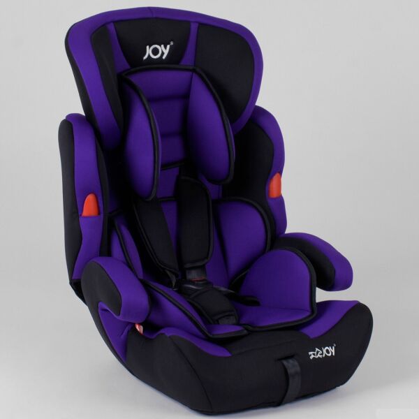 

Детское автокресло JOY NB-9777, от 9 до 36 кг, с бустером, черно-фиолетовый