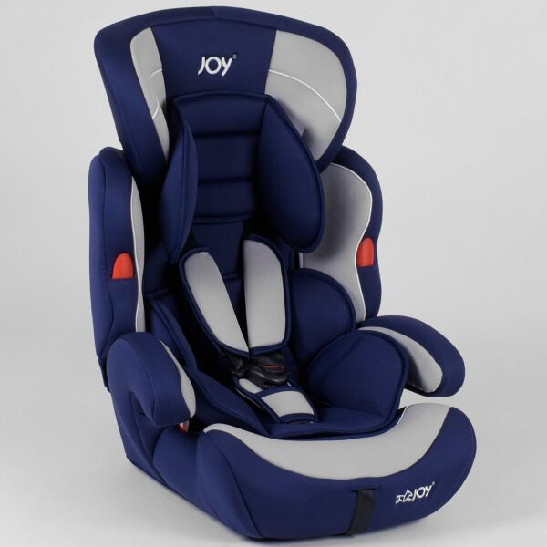 

Детское автокресло JOY NB-5222, от 9 до 36 кг, с бустером, бело-синий