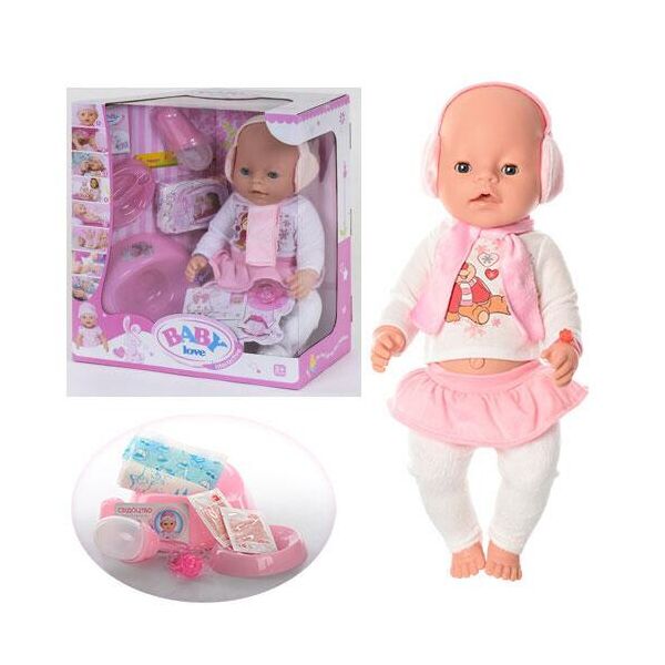 

Пупс Baby love "Baby born" (закрывает глазки в положении лежа) арт. 010 В