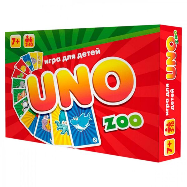 

Настольная Игра "УНО дитяча ZOO" 30254-2 (рус.)