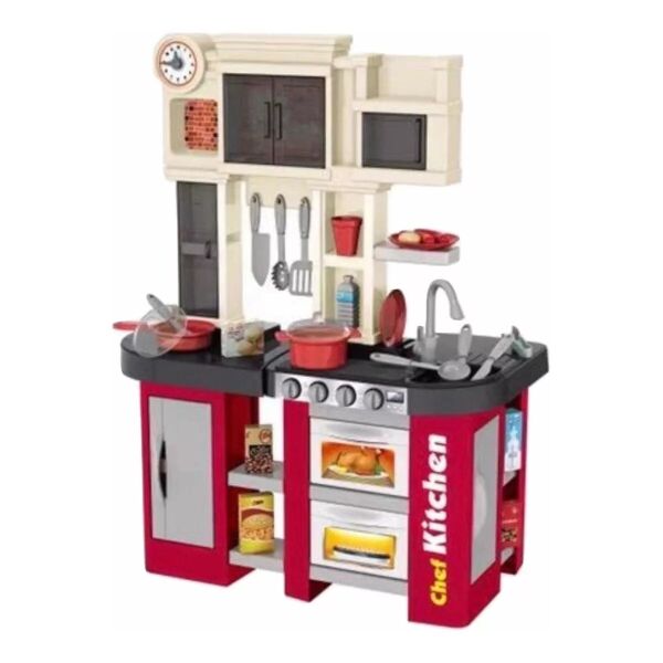 

Кухня детская звуковая с холодильником и циркуляцией воды Kitchen Chef арт. 922-103