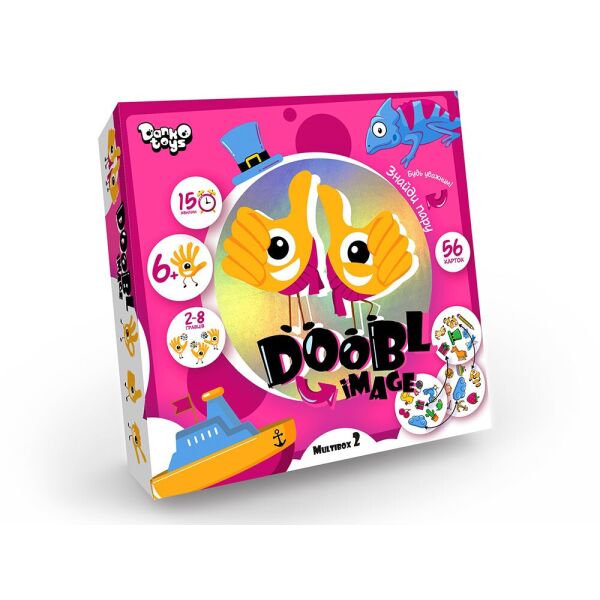 

Настольная игра "DOOBL IMAGE" БОЛЬШАЯ (УКР) арт. DBI-01-02U