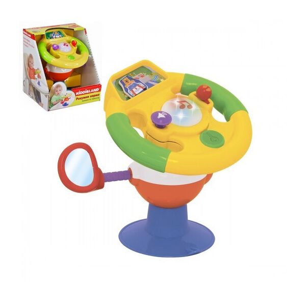 

Музыкальная игрушка на присоске "Умный руль" Kiddieland (укр.озвучка) арт. 058305