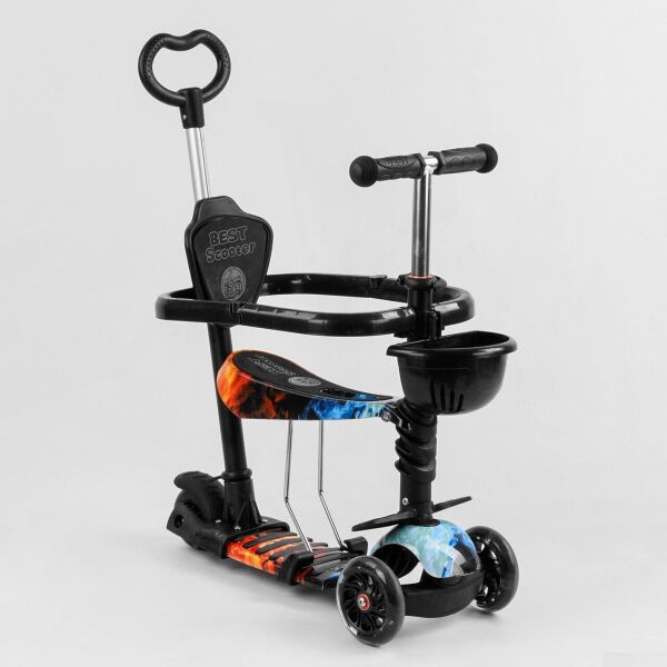

Самокат 5в1 Best Scooter с защитным бампером арт. 5203