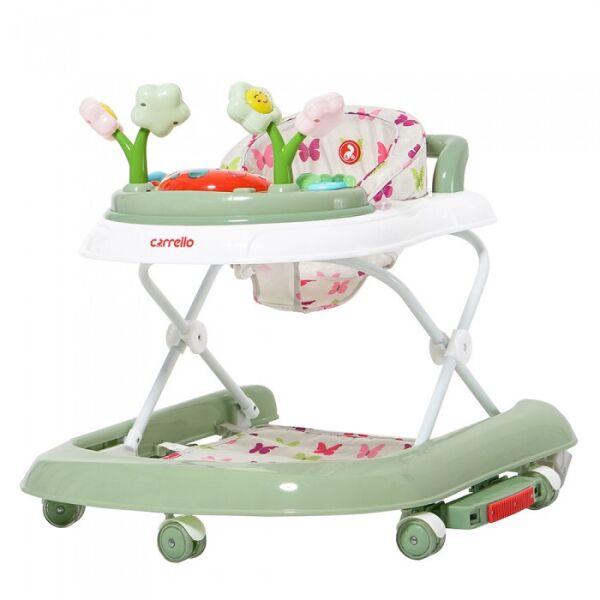 

Ходунки 3 в 1 (толкатель, ходунки, качалка) Carrello Fiore Green арт. 9606