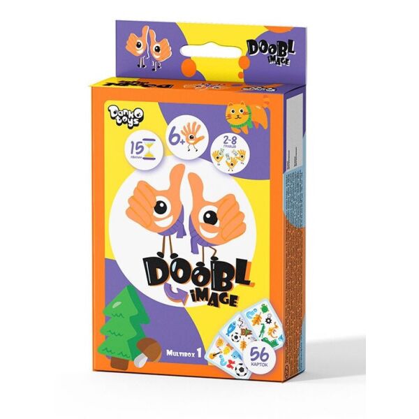 

Настольная игра "DOOBL IMAGE" (УКР) арт. DBI-02-01U