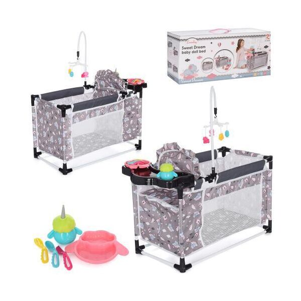 

Кровать - манеж - шкаф - стульчик для кормления куклы (Baby Born) арт. 68888