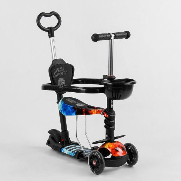 

Самокат 5в1 Best Scooter с защитным бампером арт. 6908