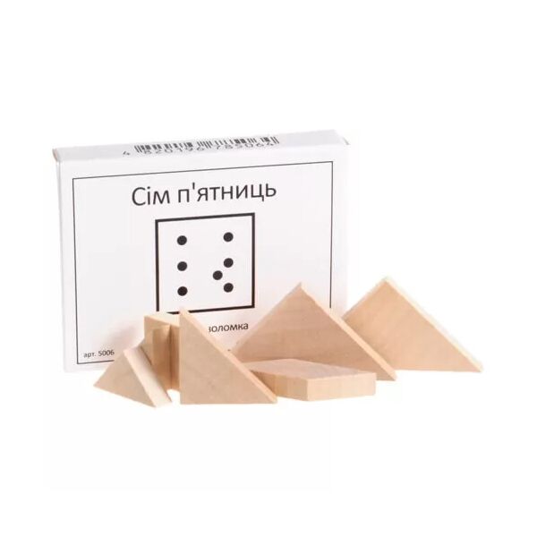 

Мини головоломка Семь пятниц. Заморочка 5006 деревянная