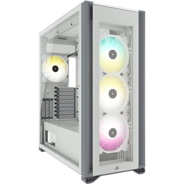 

Corsair iCUE 7000X RGB Tempered Glass White (CC-9011227-WW) без БП