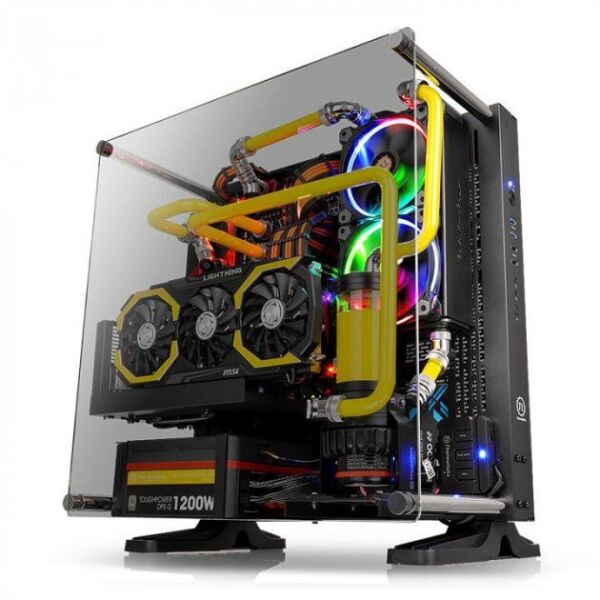 

Thermaltake Core P3 TG/Black/Wall Mount/SGCC/Tempered Glass*1/Color Packing (CA-1G4-00M1WN-06