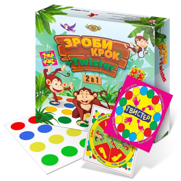 

Игра "Сделай шаг" + "Twister" MKB0146