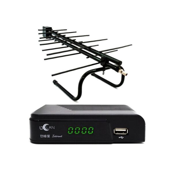 

Комплект uClan T2 HD SE Internet с Комнатной антенной ES-005A