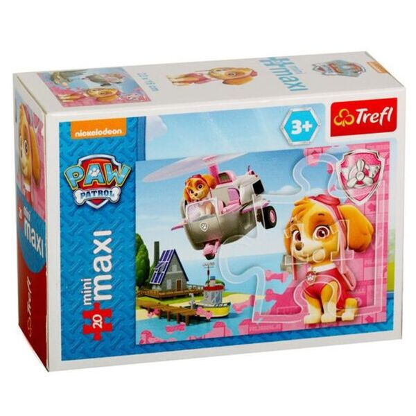 

Пазл (Мини-Макси) Nickelodeon: "Щенячий патруль", "Воздушный патруль" Trefl 21068 (20 эл.)