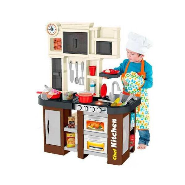 

Кухня детская звуковая с холодильником и циркуляцией воды Kitchen Chef арт. 922-102