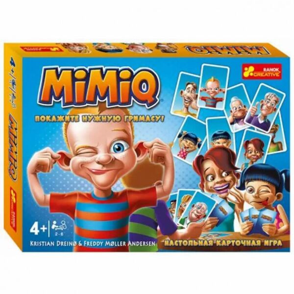 

Настольная игра "MiMiQ" (укр) Ранок 19120055