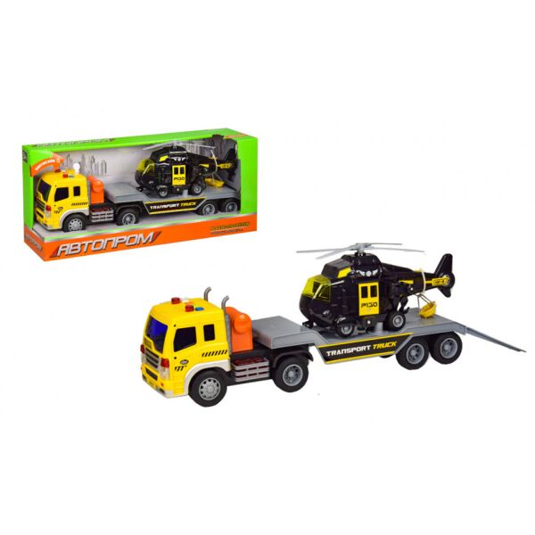 

Игрушка трейлер АвтоПром со звуковыми эффектами (Black) (7919(Black))