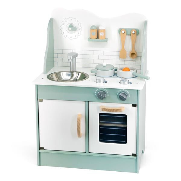 

Детская кухня из дерева с аксессуарами Viga Toys PolarB (Зеленый) (44048)